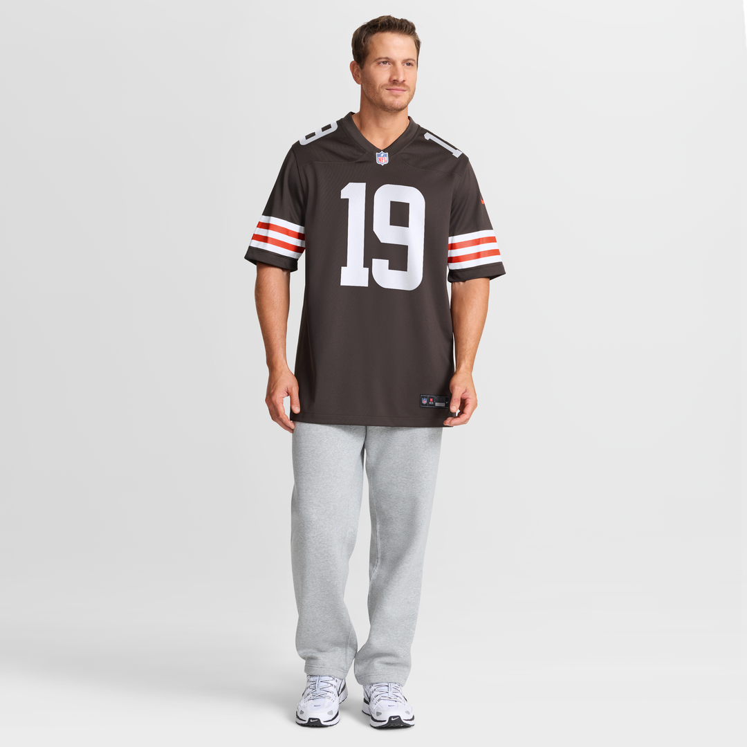 Cleveland Browns Cedric Tillman Nike Brown Game Jersey