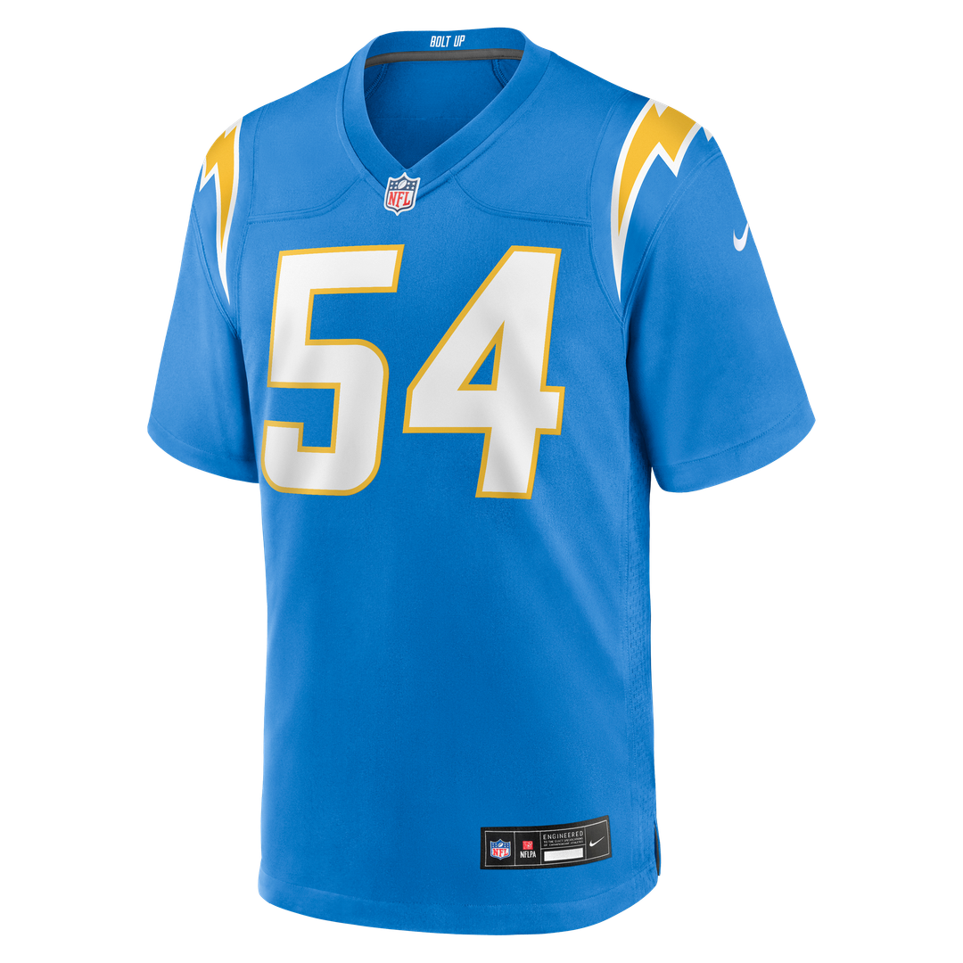 Los Angeles Chargers Kyle Kennard Nike Powder Blue Team Game Jersey