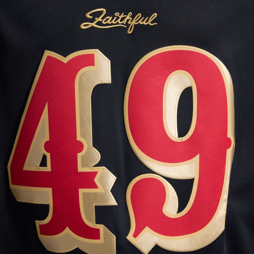 San Francisco 49ers The Faithful Nike Black Rivalries Collection Stitched Limited Jersey
