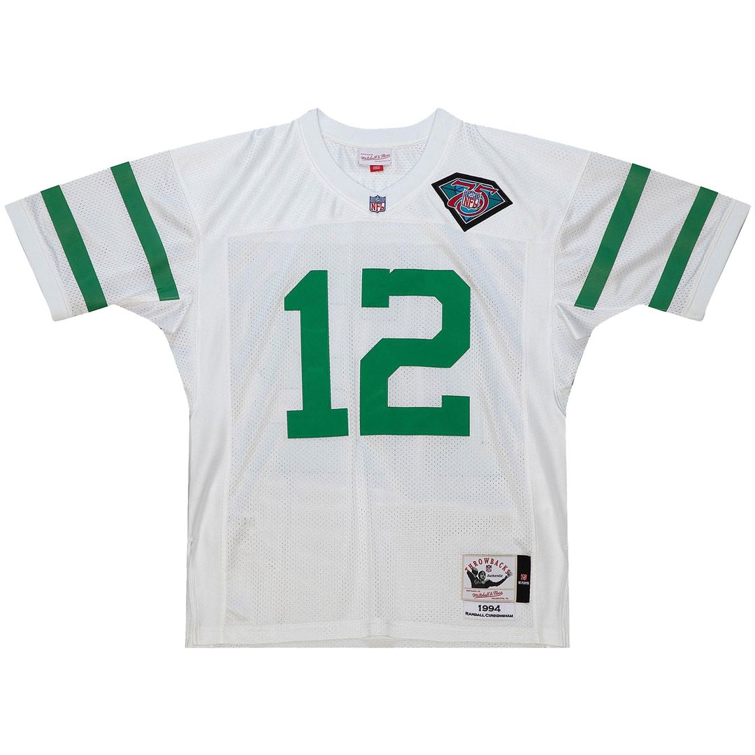 Philadelphia Eagles 1992 Randall Cunningham Mitchell & Ness Green Authentic Throwback Retired Player Jersey