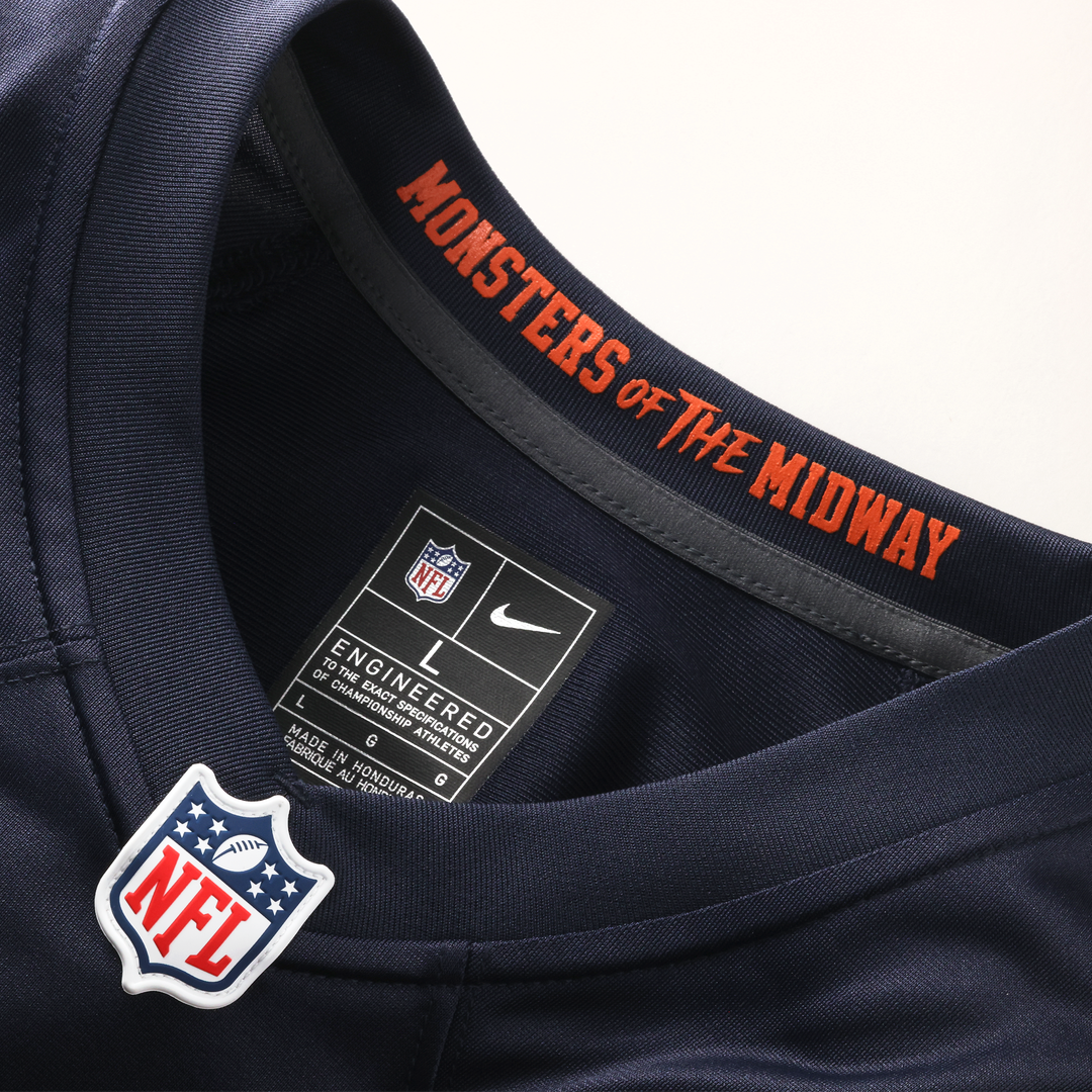 Chicago Bears Rome Odunze Nike Navy 2026 Rivalries Collection Game Jersey
