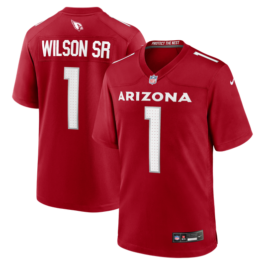Arizona Cardinals Mack Wilson Nike Cardinal Team Game Jersey