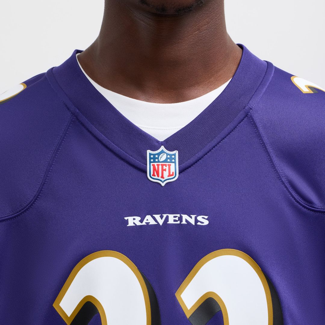 Baltimore Ravens Derrick Henry Nike Purple Game Player Jersey