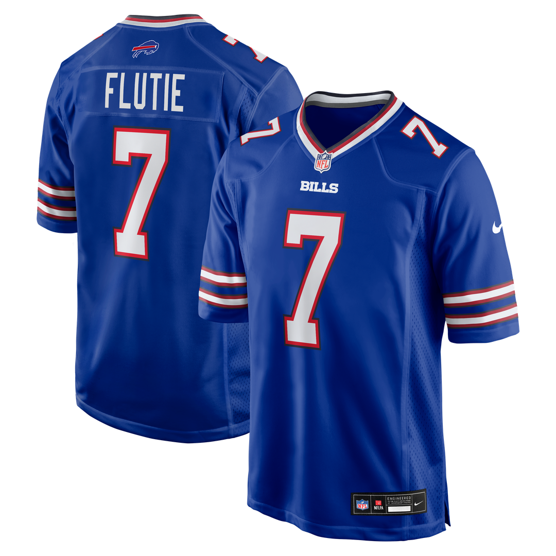 Buffalo Bills Doug Flutie Nike Royal Game Retired Player Jersey