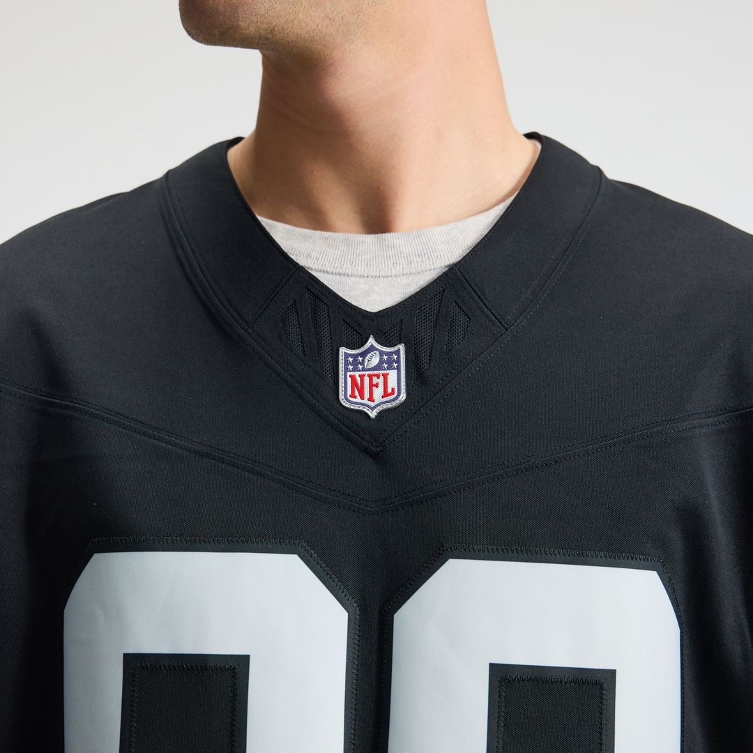 Las Vegas Raiders Brock Bowers Nike White Vapor F.U.S.E. Stitched Limited Jersey