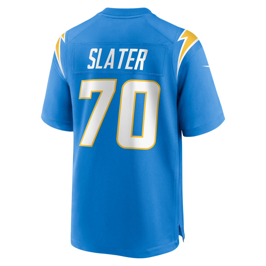 Los Angeles Chargers Rashawn Slater Nike Powder Blue Game Jersey