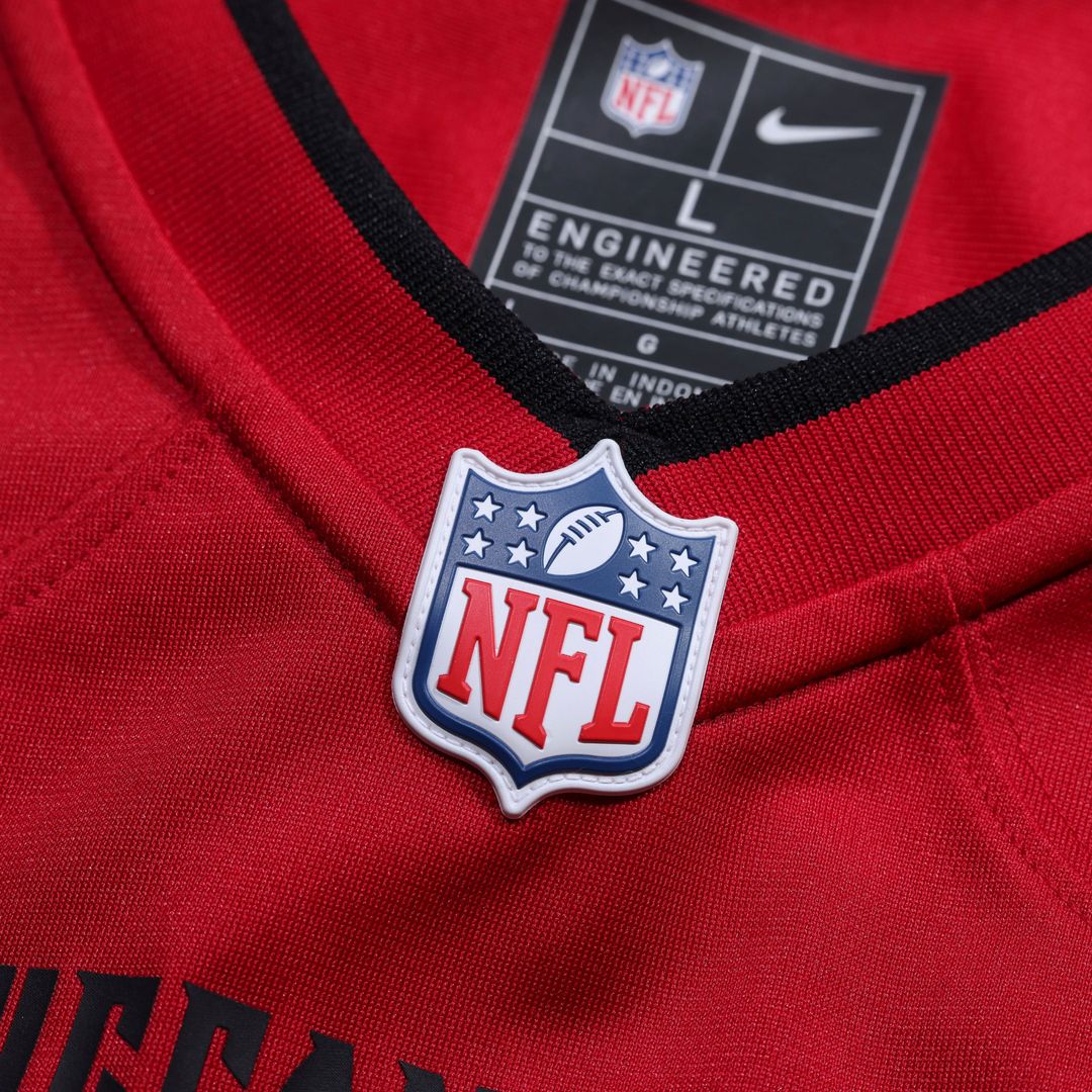 Tampa Bay Buccaneers Rueben Bain Jr. Nike Red Team Game Jersey