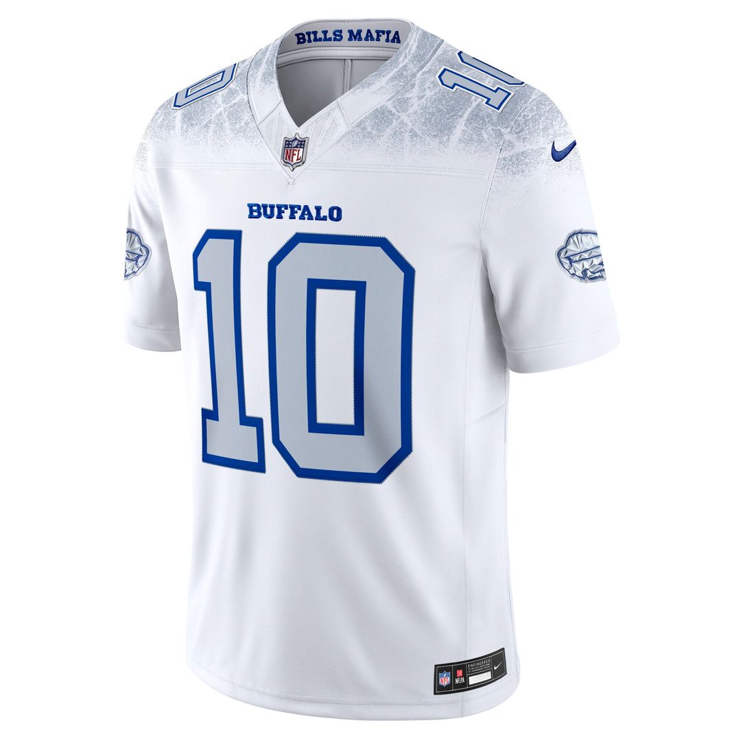 Buffalo Bills Khalil Shakir Nike White Rivalries Collection Stitched Limited Jersey