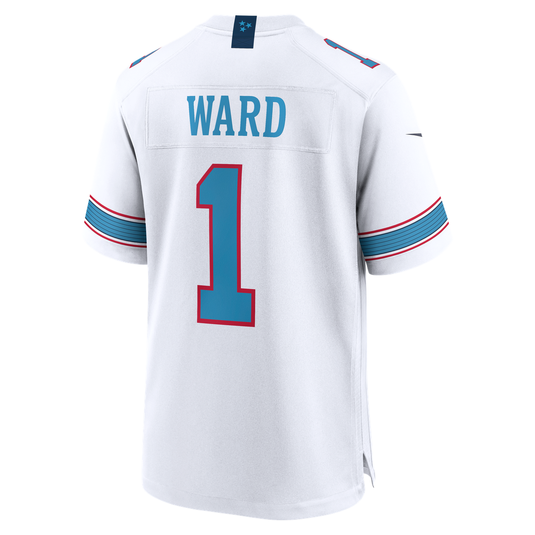 Tennessee Titans Cameron Ward Nike Light Blue Game Jersey
