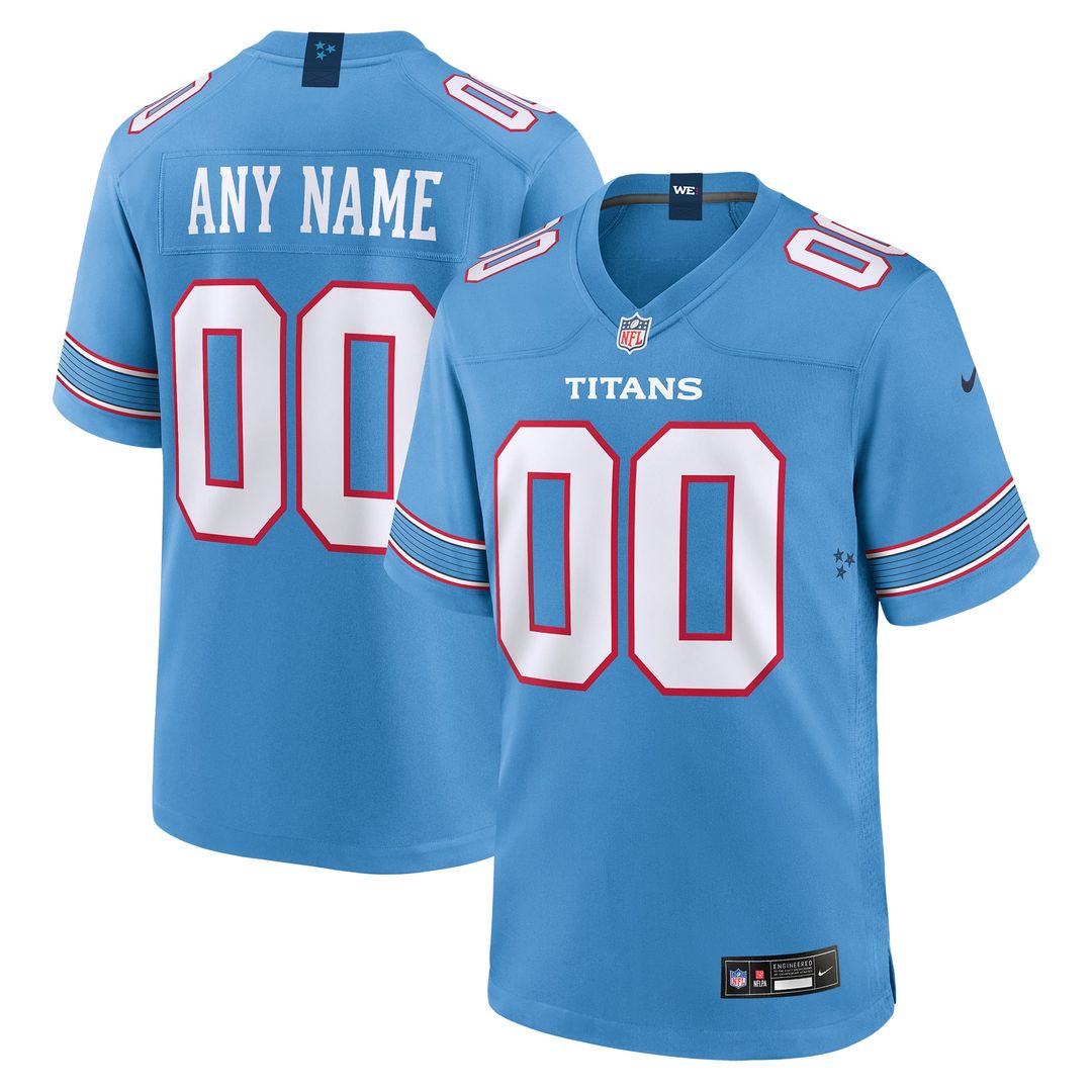 Tennessee Titans Nike White Game Custom Jersey