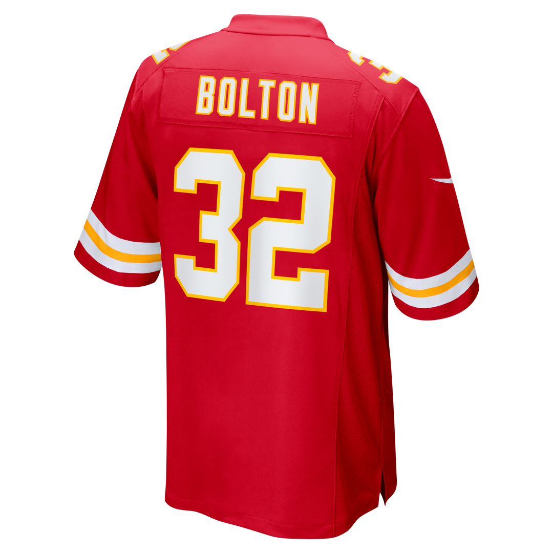 Kansas City Chiefs Nick Bolton Nike Red Game Jersey