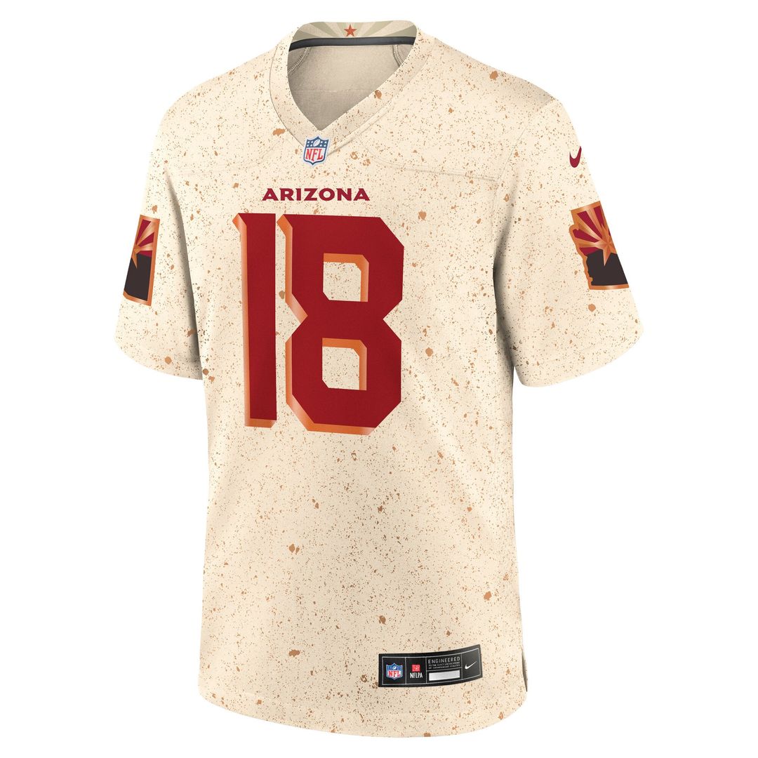 Arizona Cardinals Marvin Harrison Jr. Nike Natural Rivalries Collection Game Jersey