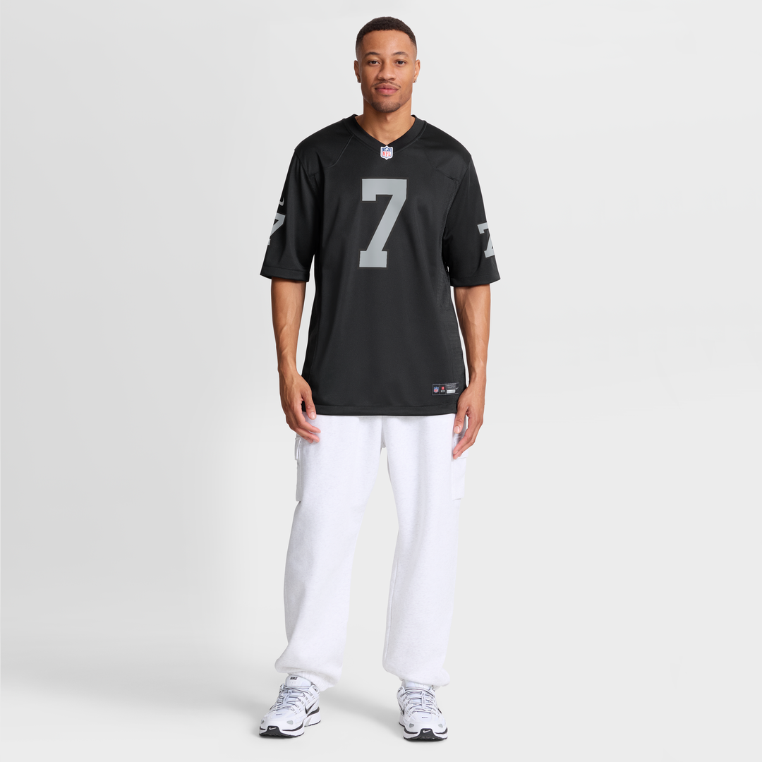 Las Vegas Raiders Quay Walker Nike Black Team Game Jersey