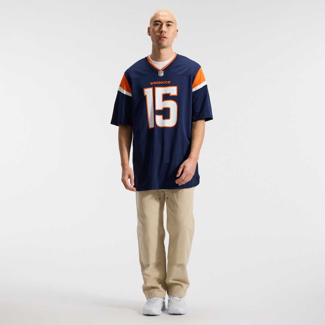 Denver Broncos Nik Bonitto Nike Orange Team Game Jersey