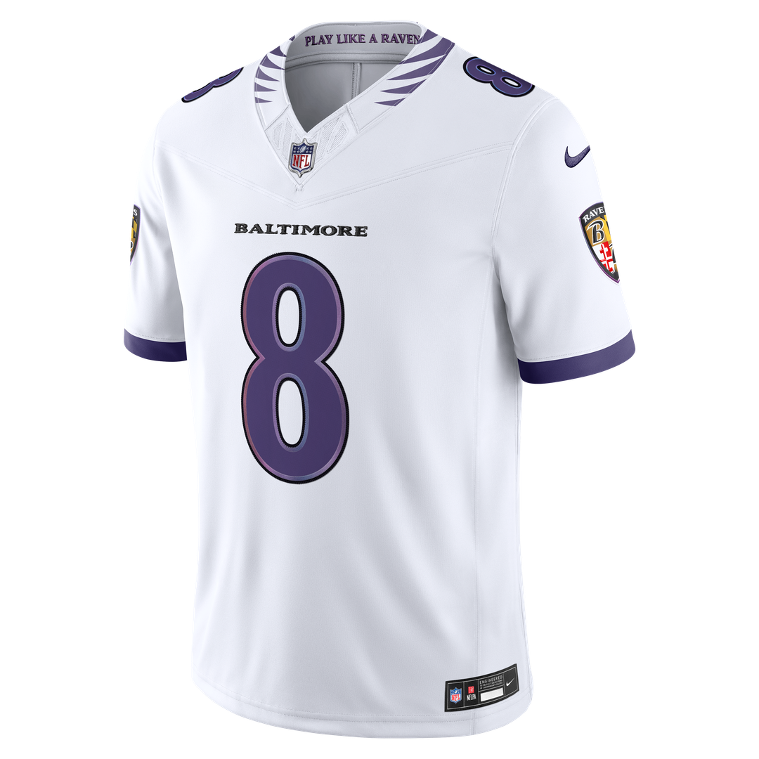 Baltimore Ravens Lamar Jackson Nike Black Alternate Alternate Vapor F.U.S.E. Stitched Limited Jersey
