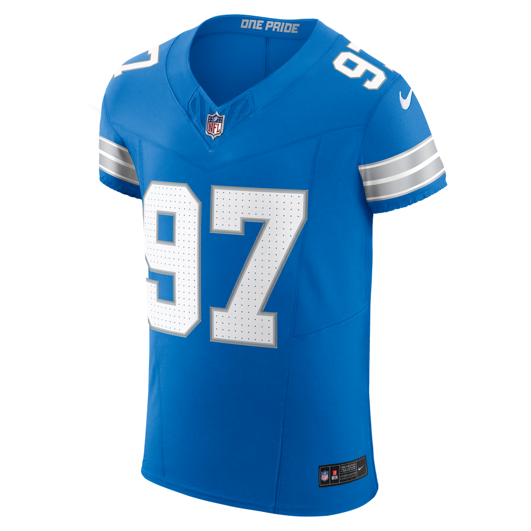 Detroit Lions Aidan Hutchinson Nike Black Alternate Vapor F.U.S.E. Elite Jersey