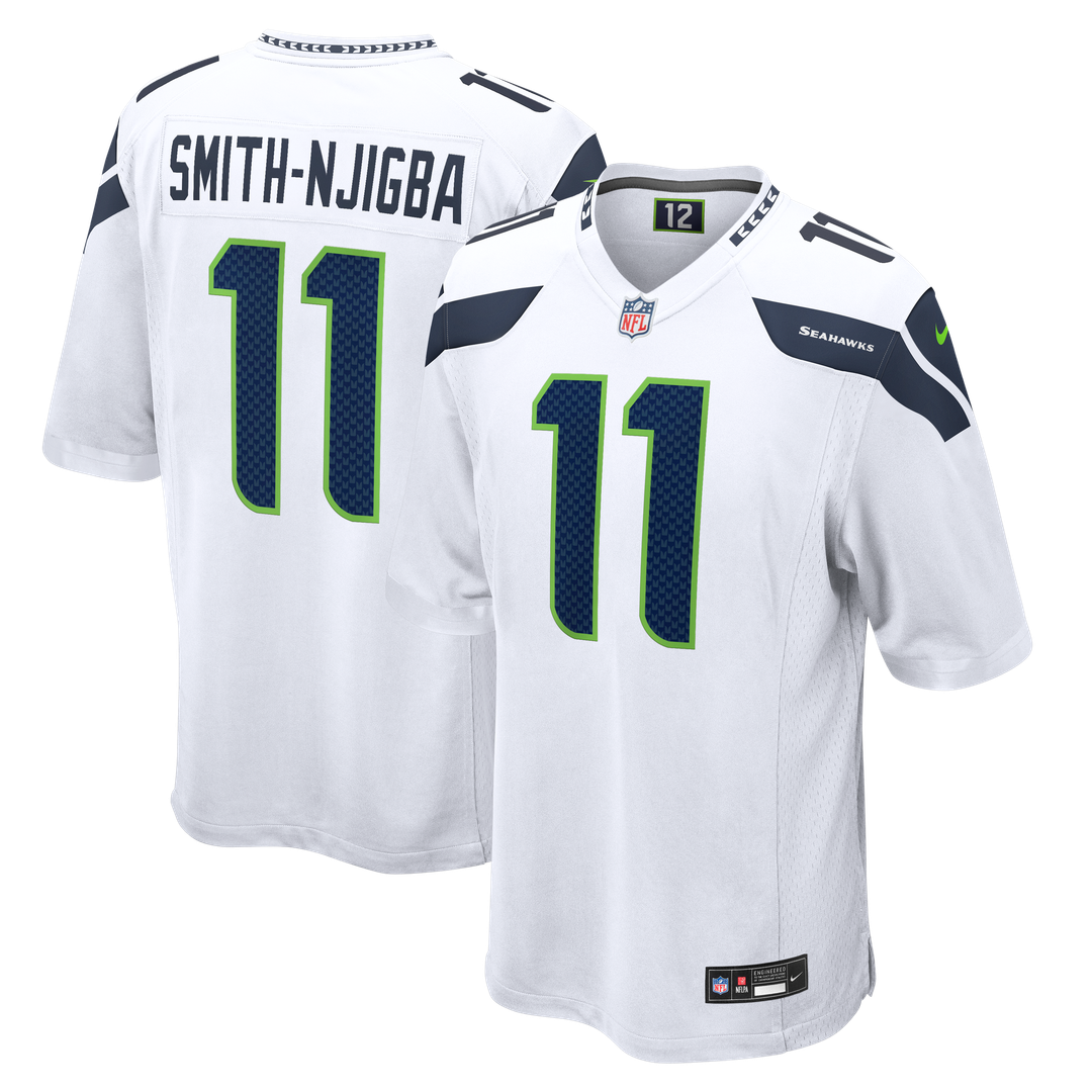 Seattle Seahawks Jaxon Smith-Njigba Nike College Navy Game Jersey
