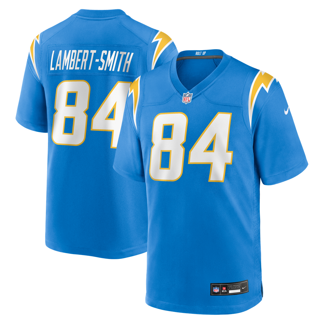 Los Angeles Chargers KeAndre Lambert-Smith Nike Powder Blue Team Game Jersey