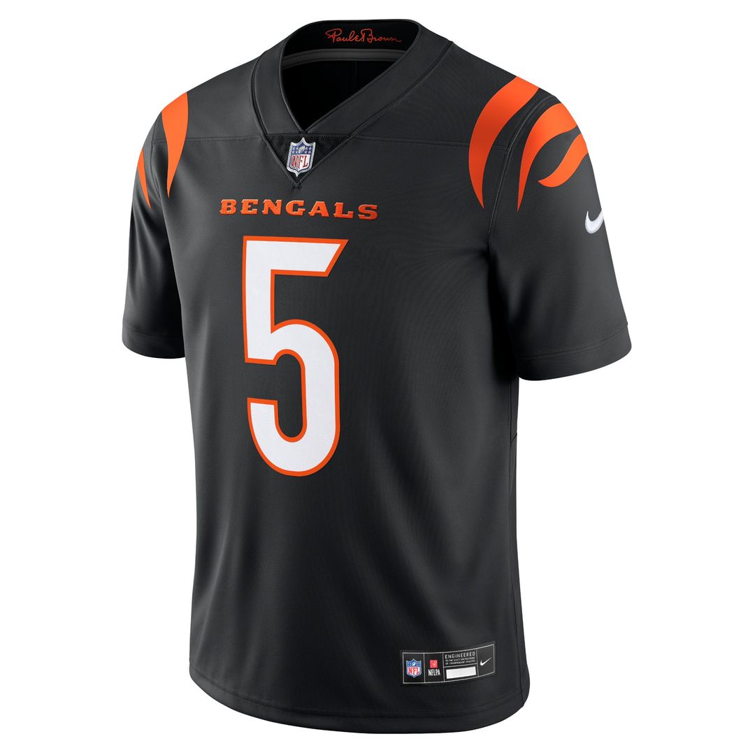 Cincinnati Bengals Tee Higgins Nike Black Vapor Untouchable Limited Jersey