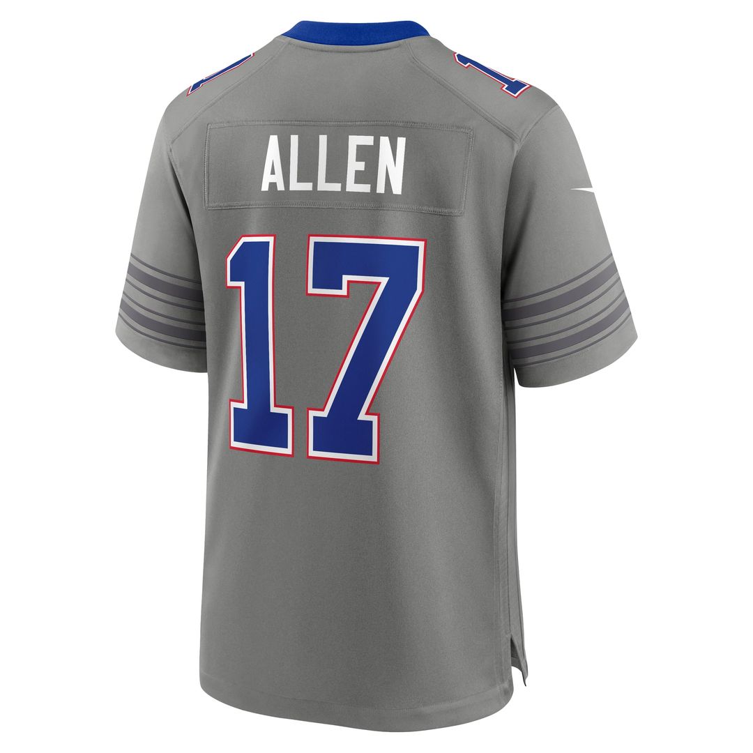 Buffalo Bills Josh Allen Nike White White Game Player Jersey