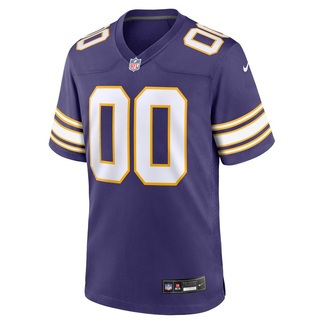 Minnesota Vikings Nike White Alternate Custom Game Jersey