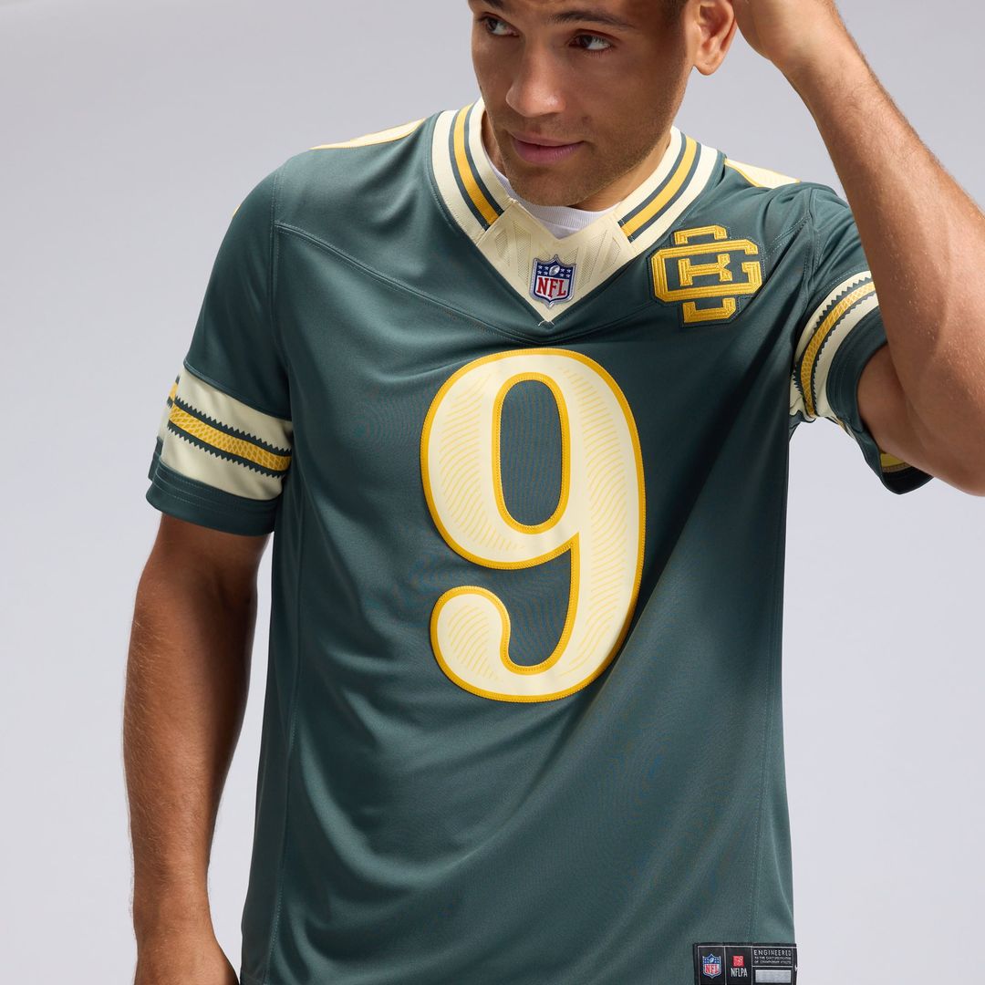 Green Bay Packers Christian Watson Nike Green 2026 Rivalries Collection Stitched Limited Jersey
