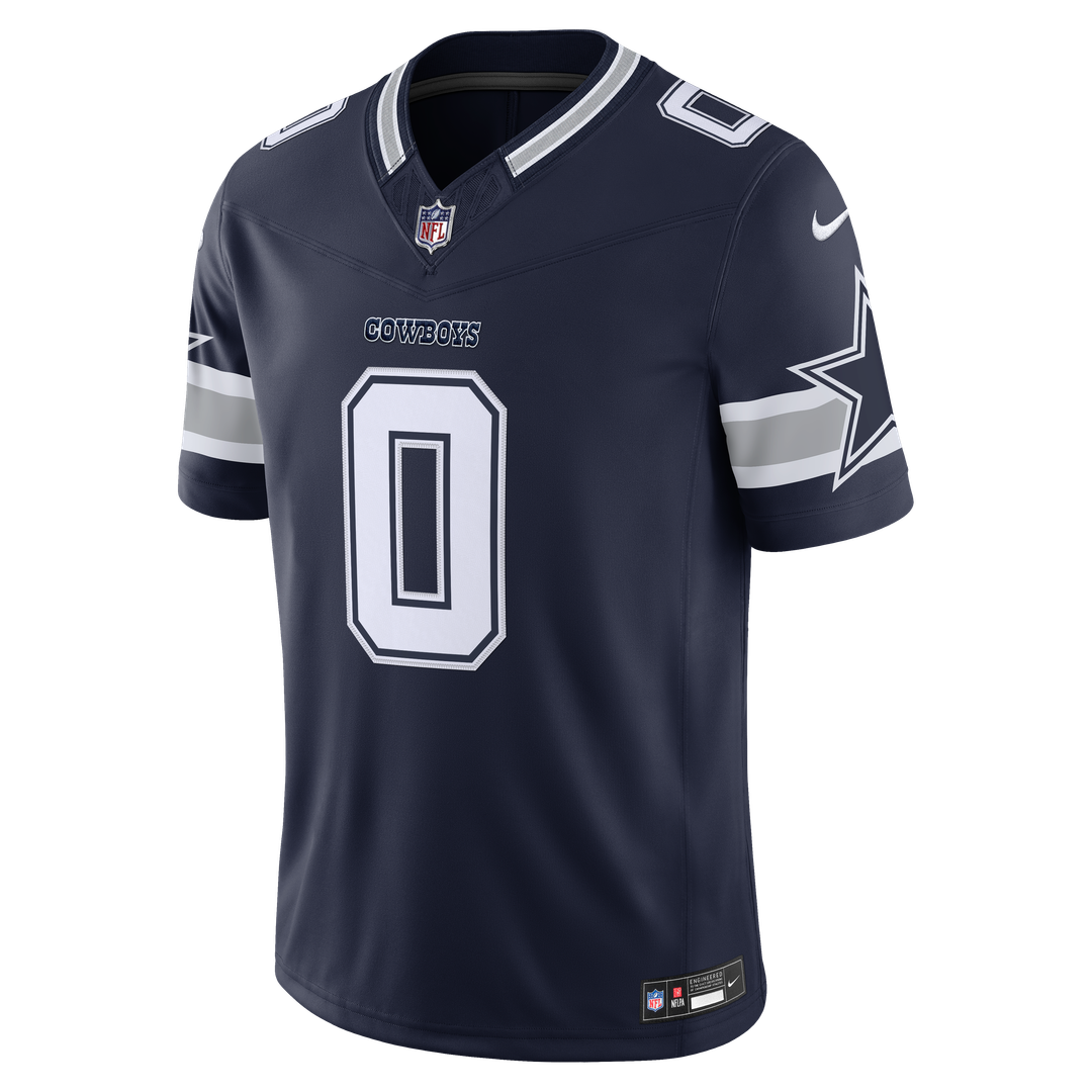 Dallas Cowboys DeMarvion Overshown Nike Navy Team Vapor F.U.S.E. Stitched Limited Jersey