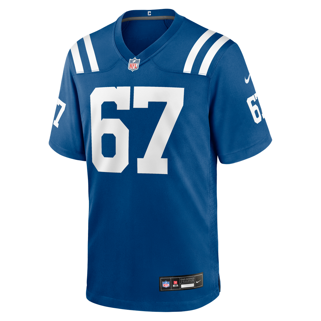 Indianapolis Colts Luke Tenuta Nike Royal Team Game Jersey