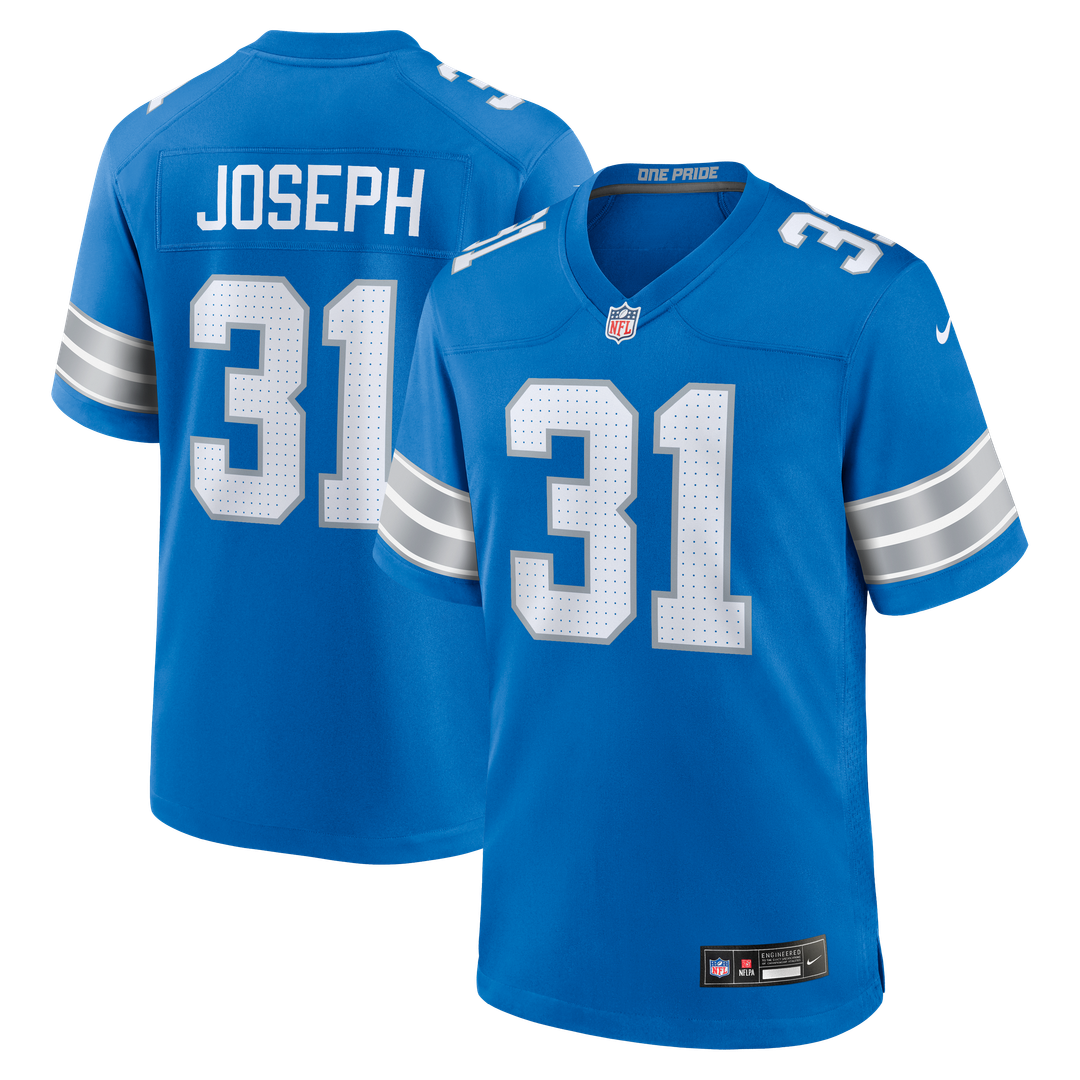 Detroit Lions Kerby Joseph Nike Black Alternate Game Jersey