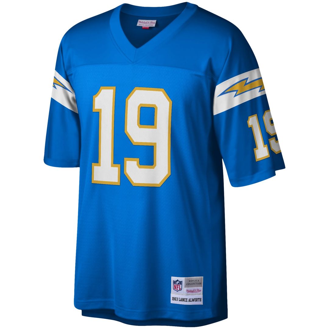 Los Angeles Chargers Lance Alworth Mitchell & Ness Powder Blue Legacy Replica Jersey