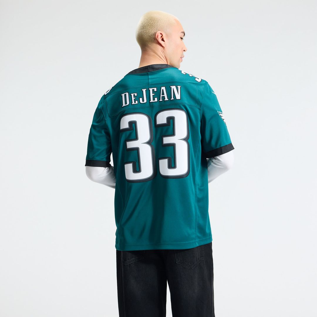 Philadelphia Eagles Cooper DeJean Nike Black Alternate Vapor F.U.S.E. Stitched Limited Jersey