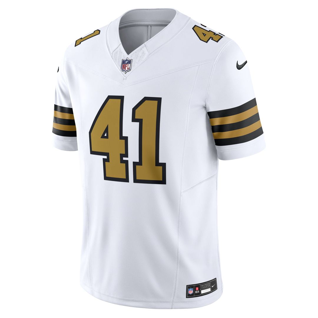 New Orleans Saints Alvin Kamara Nike Black Vapor F.U.S.E. Limited Jersey