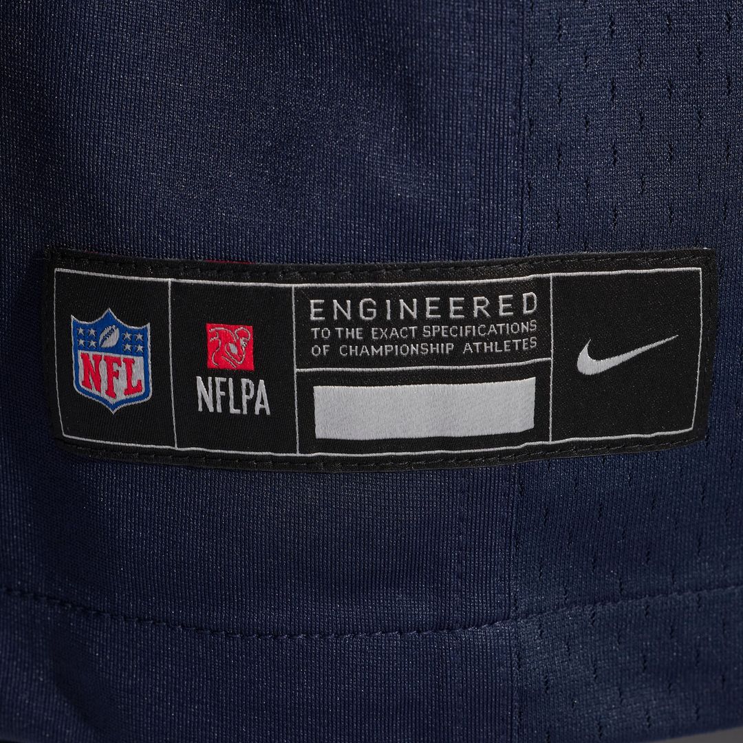 Chicago Bears Joe Thuney Nike Navy Team Game Jersey