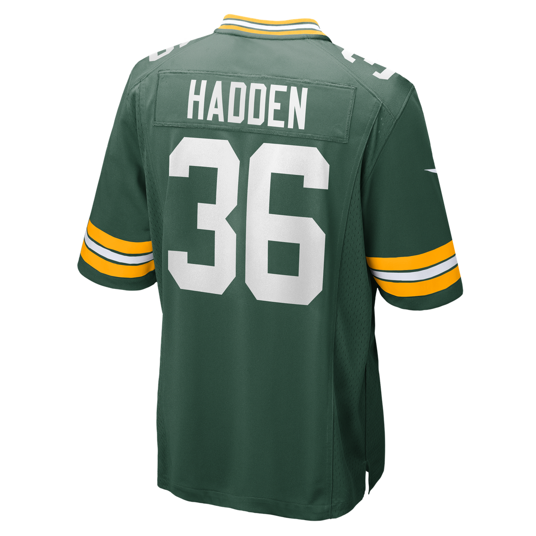 Green Bay Packers Kamal Hadden Nike Green Team Game Jersey