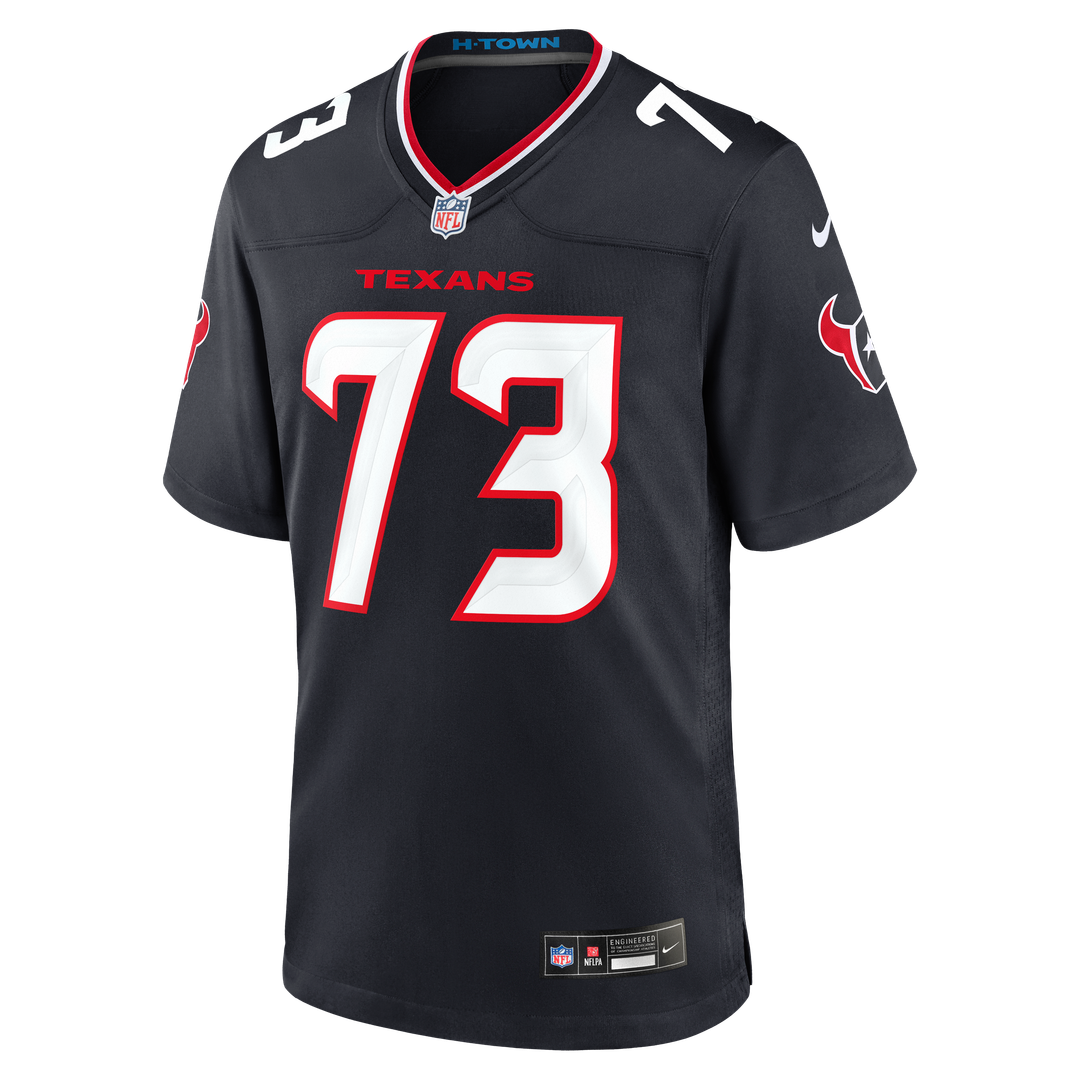 Houston Texans Derrick Graham Nike Navy Team Game Jersey