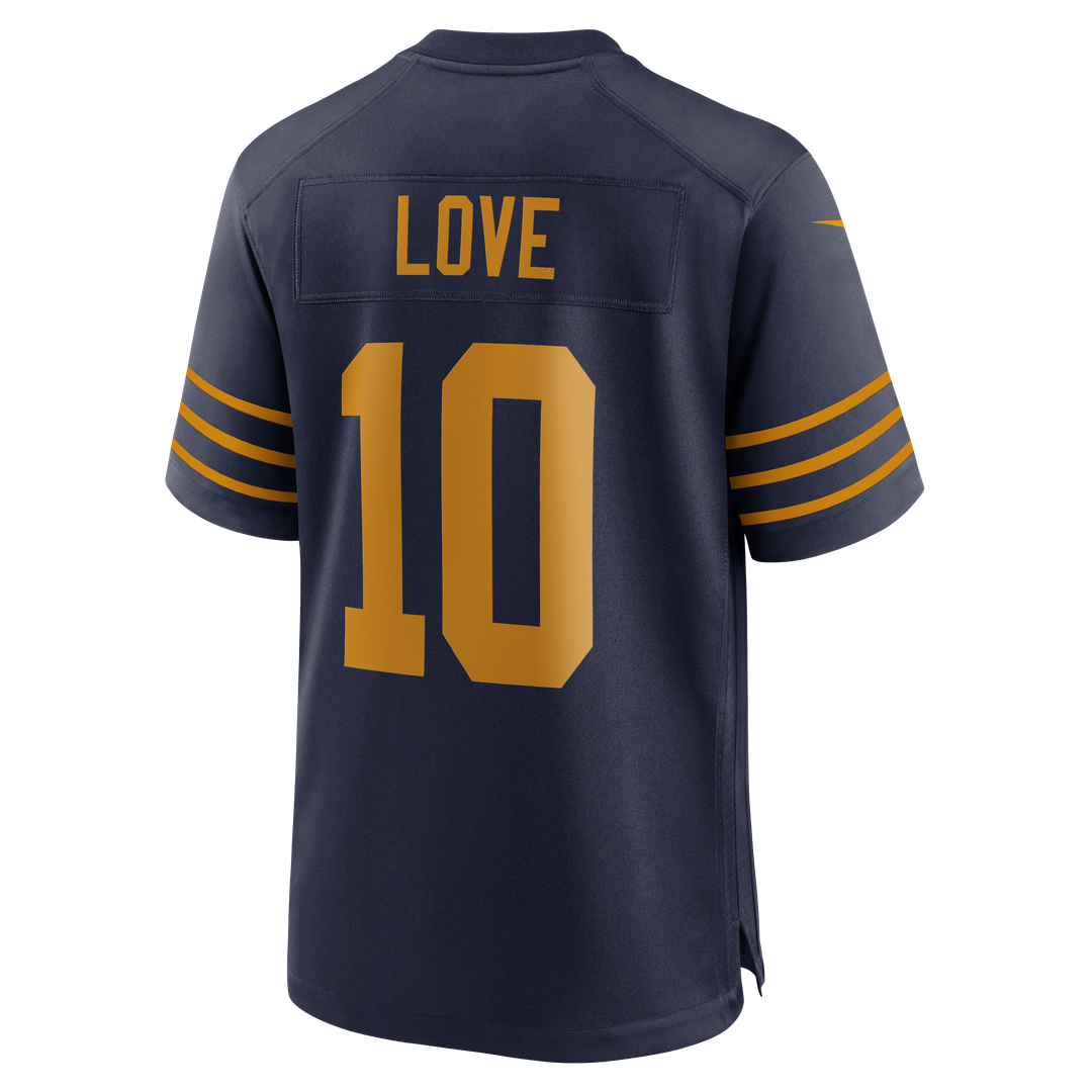 Green Bay Packers Jordan Love Nike Green Player Game Jersey