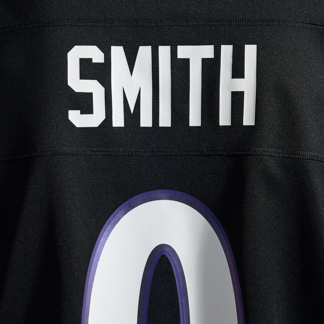 Baltimore Ravens Roquan Smith Nike Black Alternate Game Jersey