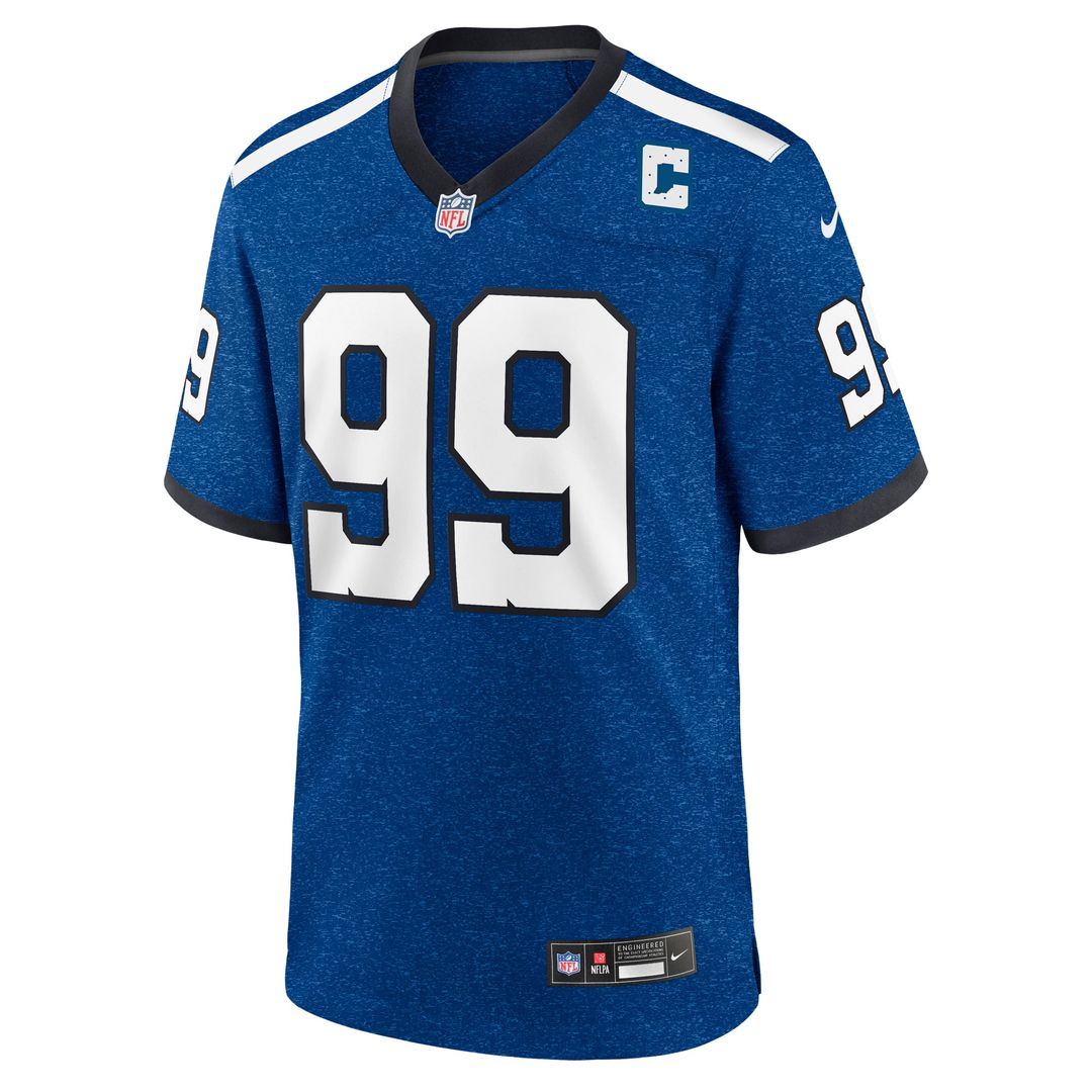 Indianapolis Colts DeForest Buckner Nike Royal Game Jersey