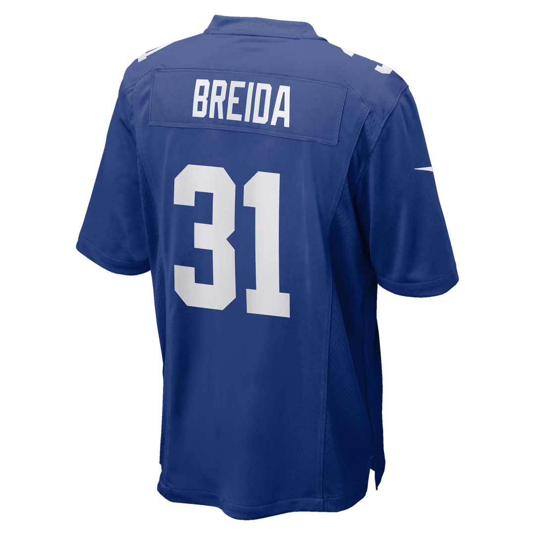 New York Giants Matt Breida Nike Royal Game Jersey