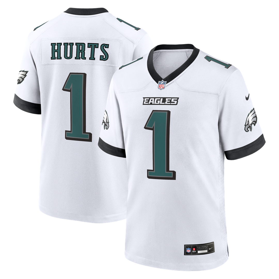 Philadelphia Eagles Jalen Hurts Nike Midnight Green Team Game Jersey