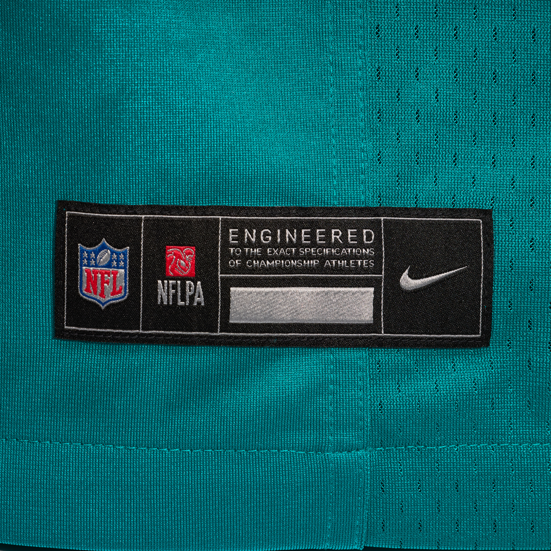 Miami Dolphins Jacob Rodriguez Nike Aqua Alternate Game Jersey