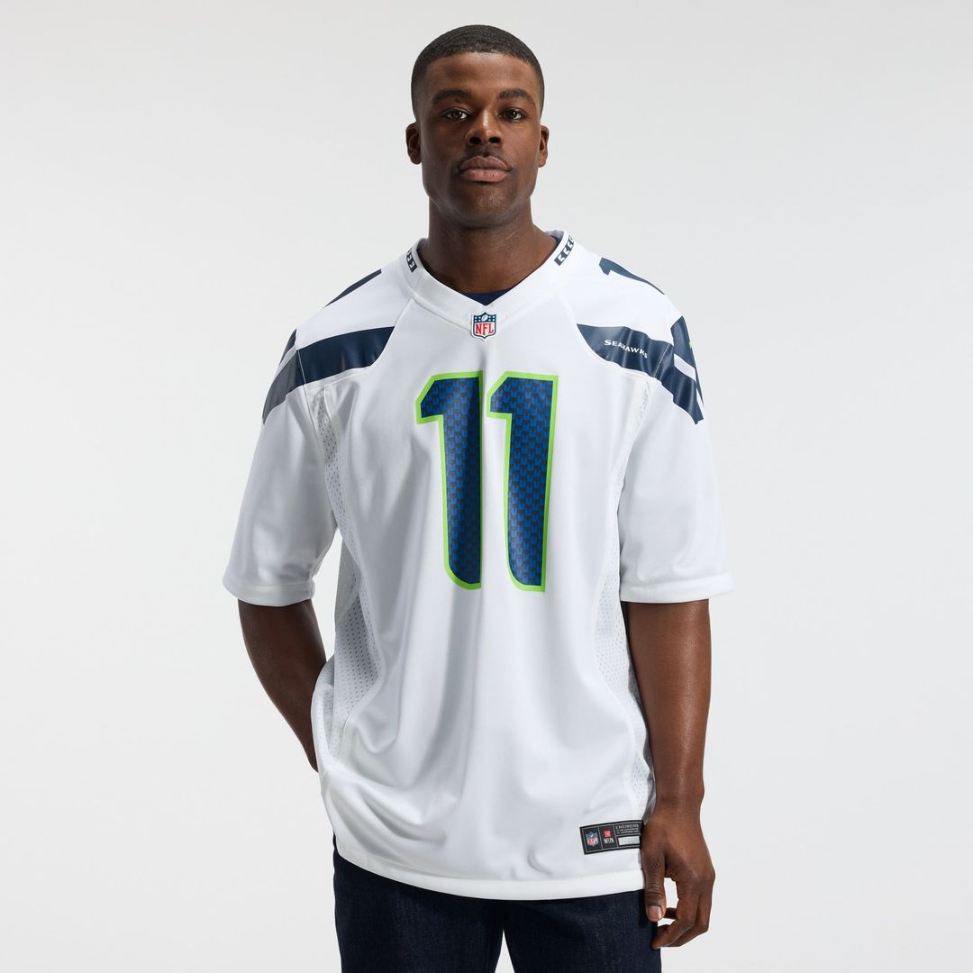 Seattle Seahawks Jaxon Smith-Njigba Nike Royal Throwback Player Game Jersey
