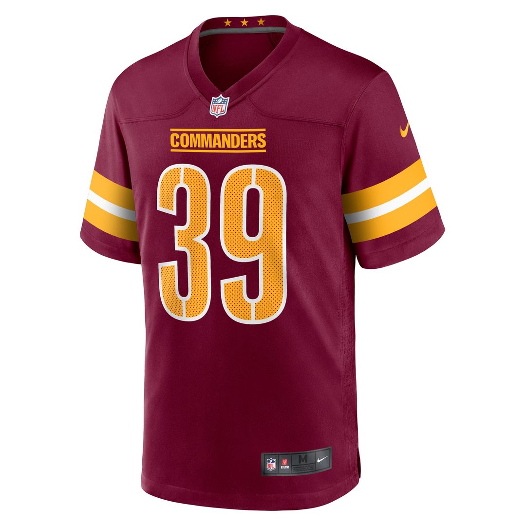 Washington Commanders Jeremy Reaves Nike Burgundy Game Jersey