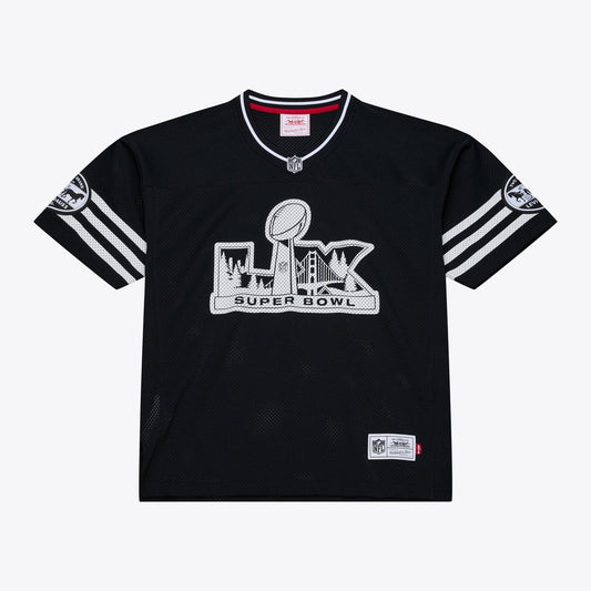 Unisex Super Bowl LX Mitchell & Ness x Levi's Black Legacy Jersey
