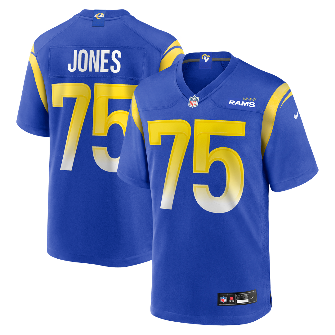Los Angeles Rams Deacon Jones Nike Royal Game Retired Player Jersey