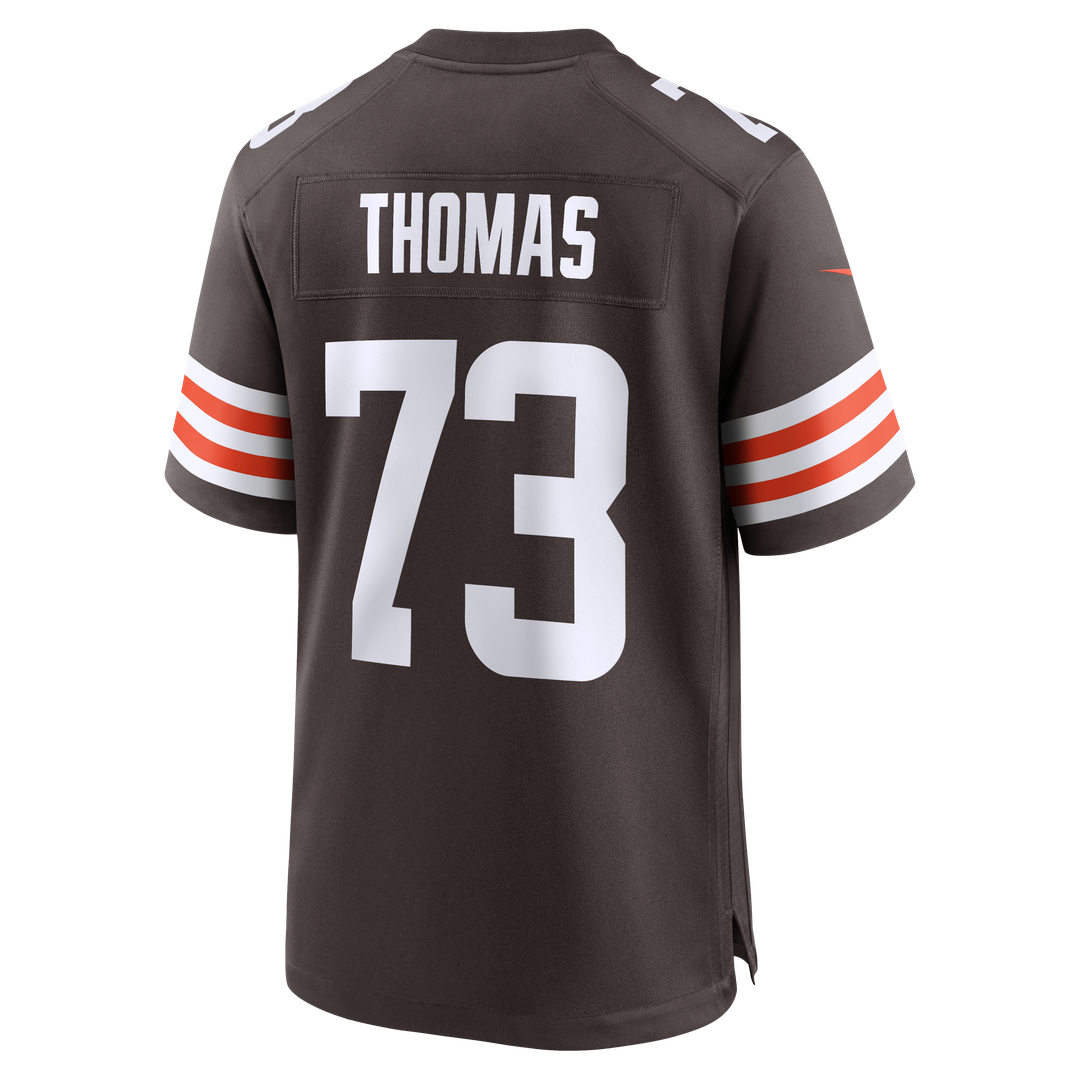 Cleveland Browns Joe Thomas Nike Brown Retired Game Player Jersey