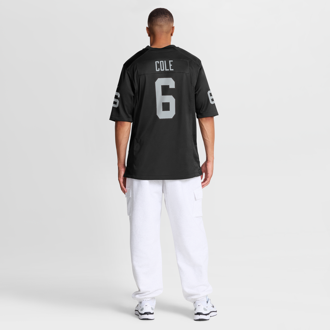 Las Vegas Raiders AJ Cole Nike Black Game Jersey