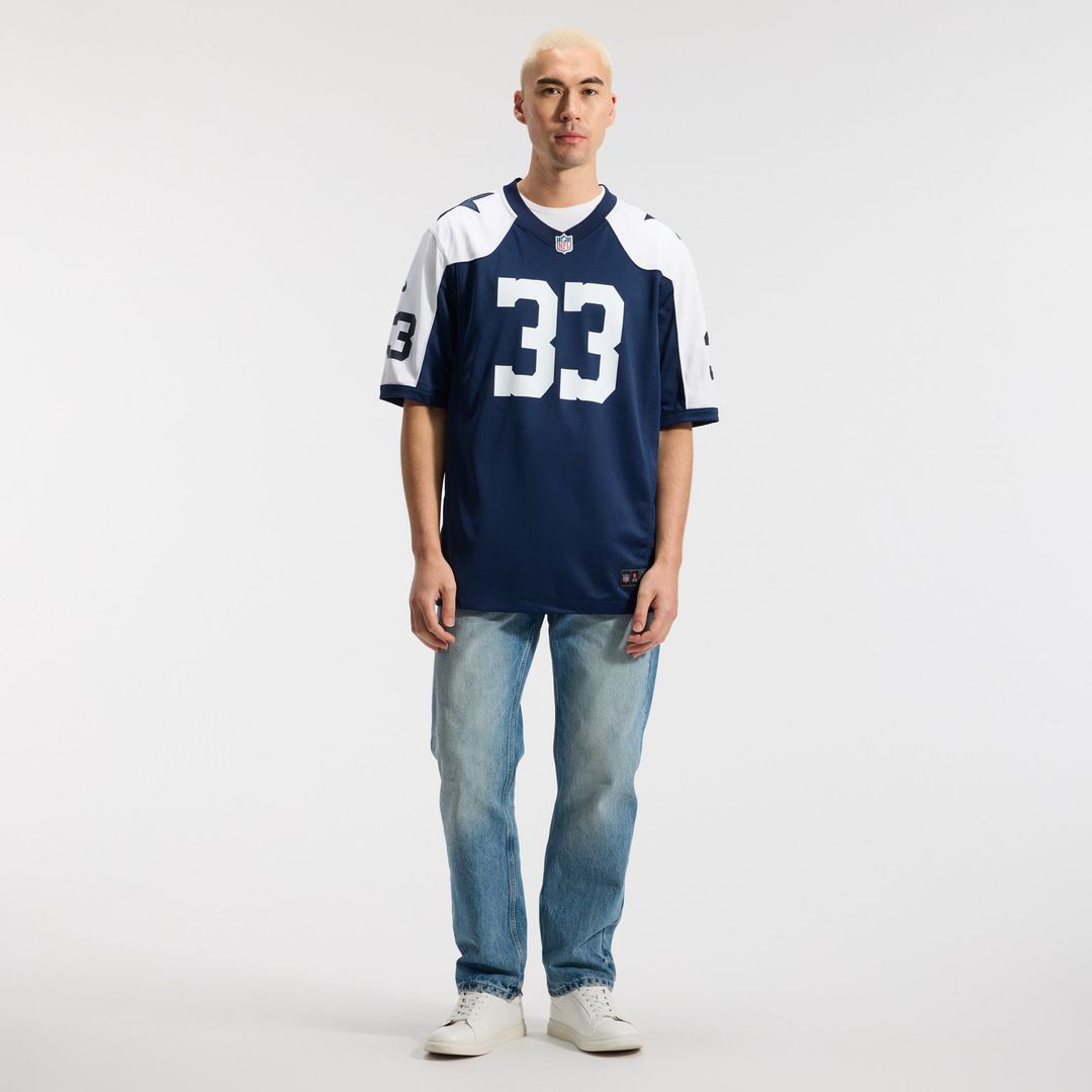 Dallas Cowboys Javonte Williams Nike White Game Jersey