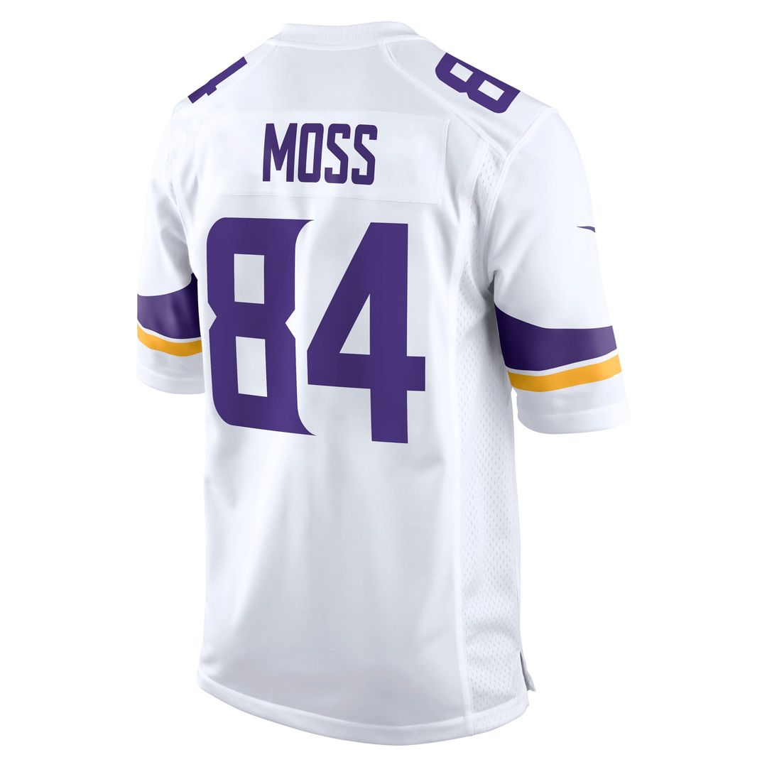 Minnesota Vikings Randy Moss Nike Purple Game Retired Player Jersey