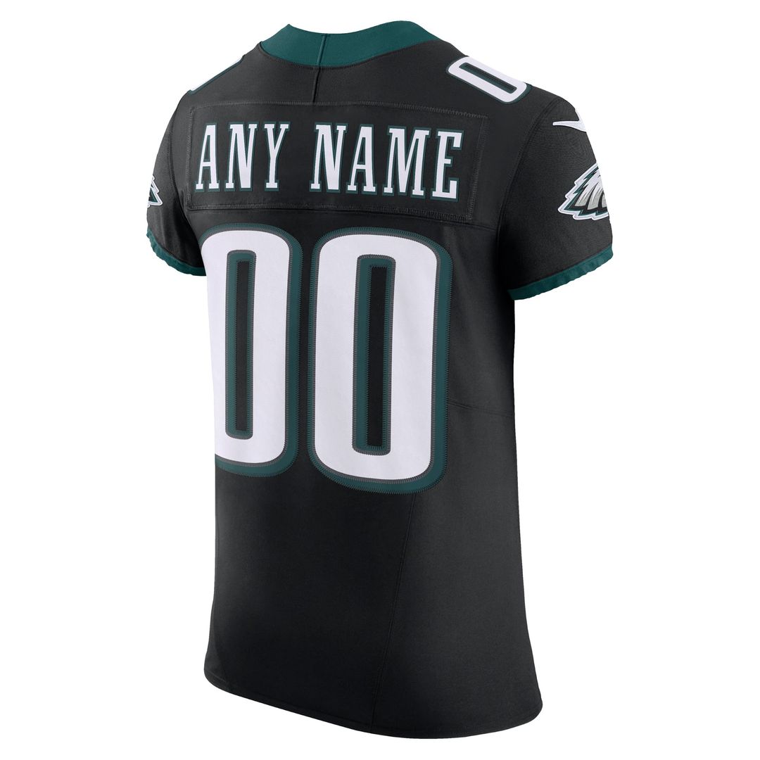 Philadelphia Eagles Nike Midnight Green Team Vapor F.U.S.E. Elite Custom Jersey
